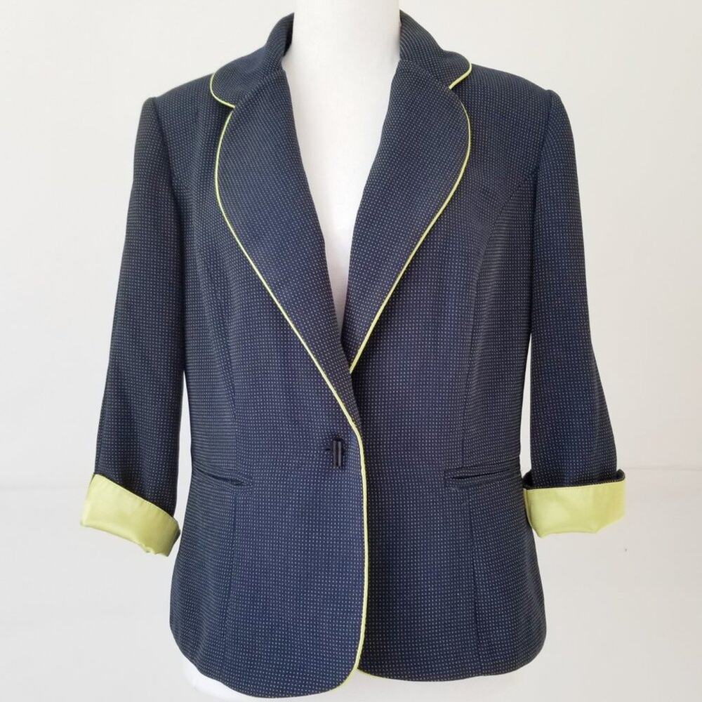 Dressbarn Suit Jacket Blazer Dark Blue - Size 10